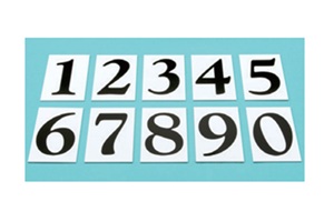 493-1　ヤーデージ板距離用数字のみ